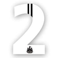 NUFC 2pk Weatherproof Stickers W2