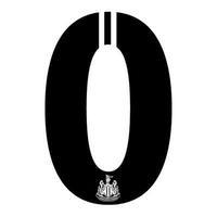 NUFC 2pk Weatherproof Stickers 0