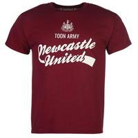 NUFC Newcastle United Graphic T Shirt Mens