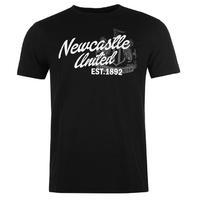 NUFC Newcastle United Graphic T Shirt Mens