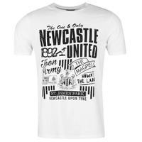 NUFC Newcastle United Graphic T Shirt Mens
