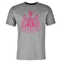 NUFC United Large Crest T Shirt Junior