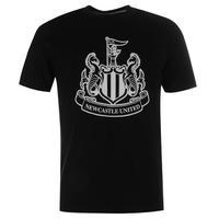 NUFC United Large Crest T Shirt Junior