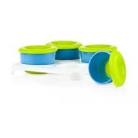 Nuby Pop Up Freezer Pots Blue/green