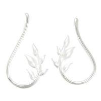 Number 39 Silver Leaf Studs S 1045 S