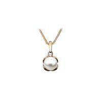 Number 39 Ladies Rose Gold-Plated Pearl Necklace P5020RGF