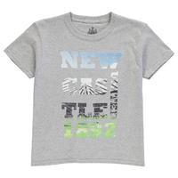 NUFC Photo Text T Shirt Junior B...