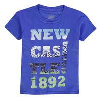 NUFC Photo Text T Shirt Junior B...