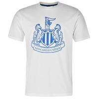 nufc united large crest t shirt junior