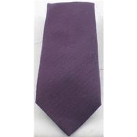 NWOT M&S purple wool blend tie