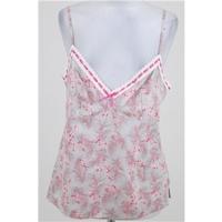 NWOT Lepel, size 16 pink & grey camisole