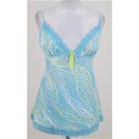 NWOT Elle Macpherson Intimates, size M turquoise patterned camisole