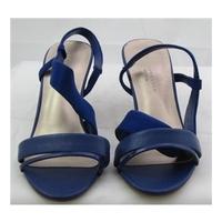 NWOT M&S Collection, size 5 blue leather mix sandals