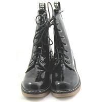 NWOT Truffle, size 6 black patent effect studded DM style boots