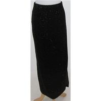 NWOT M&S Collection, size 8 black sequinned skirt