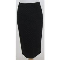 NWOT M&S Collection , size 8 black mix spotted skirt