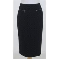 NWOT M&S, size 8 blue & black skirt