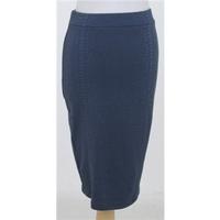 NWOT M&S, size S blue/grey tube skirt