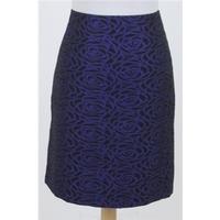 NWOT M&S, size 8 purple & black skirt