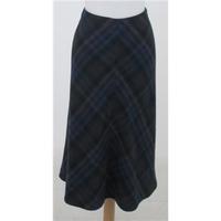 NWOT M&S size 12 navy, green & purple mix skirt