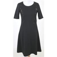 NWOT: M&S Collection Size S: Black flared dress