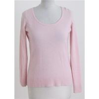 NWOT M&S, size 8 pale pink cashmere sweater