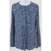 NWOT M&S, size 8 blue & purple mix blouse