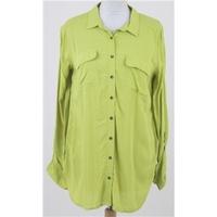NWOT M&S, size 8 green blouse