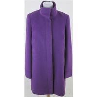 NWOT M&S Classic, size 8 purple coat