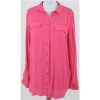 NWOT M&S, size 8 pink blouse