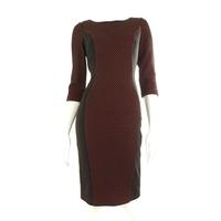 nwot marks spencer size 8 blackred dress
