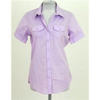 NWOT Linea Weekend, size 8 lilac blouse