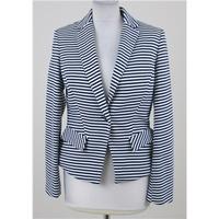 NWOT Marks & Spencer, size 10 navy blue mix tailored jacket