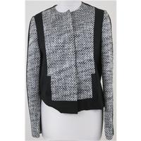 NWOT M&S, size 8 black & white short jacket