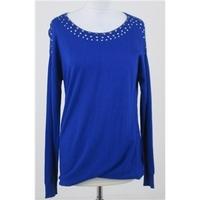 NWOT: M&S Size 8: Cobalt blue tunic jumper