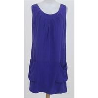 NWOT Kenneth Cole, size 12 purple silk sleeveless dress