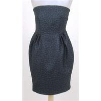 NWOT Pied a Terre, size 10 midnight blue & black strapless dress