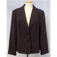 NWOT Debenhams size 18 brown pinstripe jacket