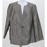 NWOT Ann Harvey, size 22 bronze smart jacket
