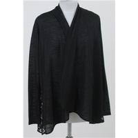 NWOT M&S size 8 black open front cardigan