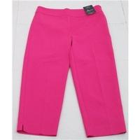 NWOT M&S size 8 pink cropped trousers