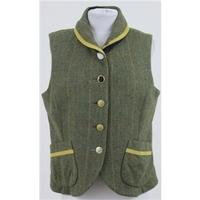 NWOT Tom Joules, size 14 green wool waistcoat