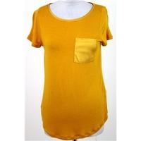 NWOT M&S size 8 yellow t-shirt
