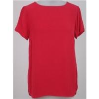 NWOT M&S size 8 pink/red top