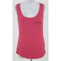 nwot ms size 8 pink vest