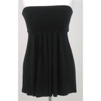 nwot ms size 8 black strapless top