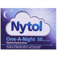 Nytol One-a-night X 20 Tablets