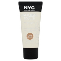 nyc natural matte foundation 003 cameo