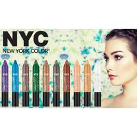 NYC City Proof 24-Hour Waterproof Eye Shadow Sticks - 3 Pack