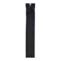 nylon open end coat zip 25cm black